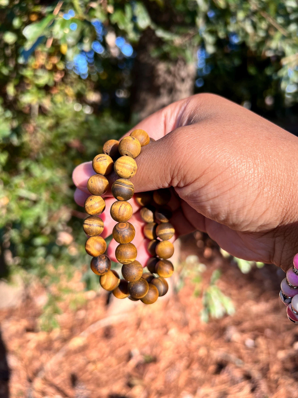 The “Protector” Tiger's Eye Bracelet (10MM) – Handmade Grounding Crystal Jewelry