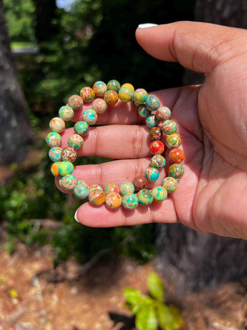 Clay Sunset Bracelet